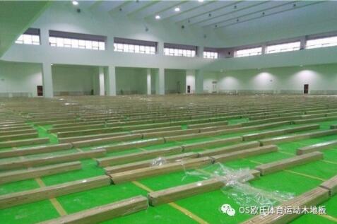 寧夏石嘴山星海中學(xué)籃球館木地板成功案例 寧夏石嘴山星海中學(xué)籃球館木地板成功案例