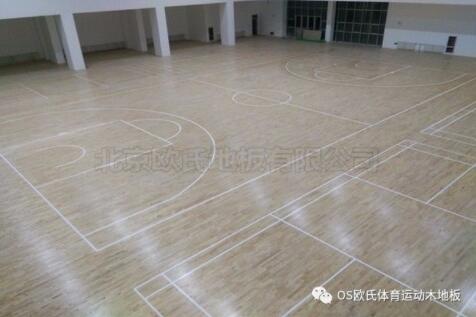 寧夏石嘴山星海中學(xué)籃球館木地板成功案例 寧夏石嘴山星海中學(xué)籃球館木地板成功案例